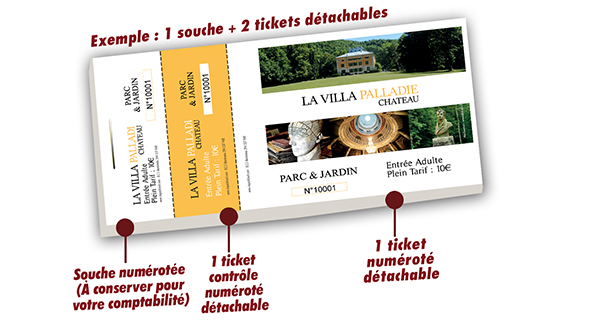 Ticket visite villa parc &amp; jardin