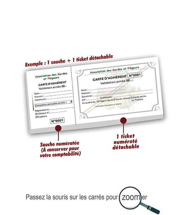 carte adhérent association gardes et piegeurs