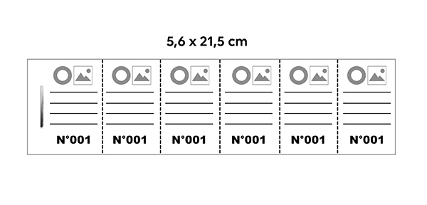 module base 5.6x21.5 noir 1+5
