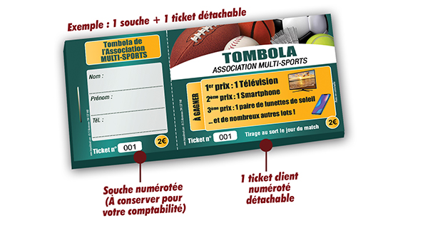 tombola solidaire sport